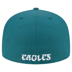 Philadelphia Eagles New Era Flawless 59FIFTY Fitted Hat - Midnight Green outlet