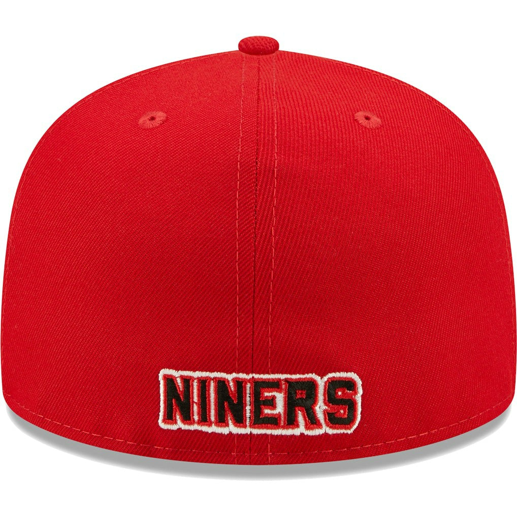 San Francisco 49ers New Era Flawless 59FIFTY Fitted Hat - Scarlet online