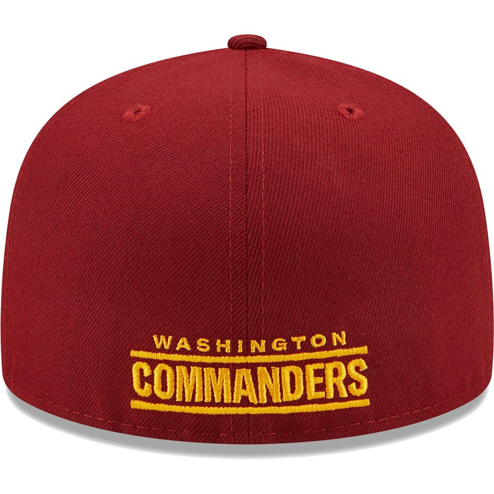Washington Commanders New Era Flawless 59FIFTY Fitted Hat - Burgundy online