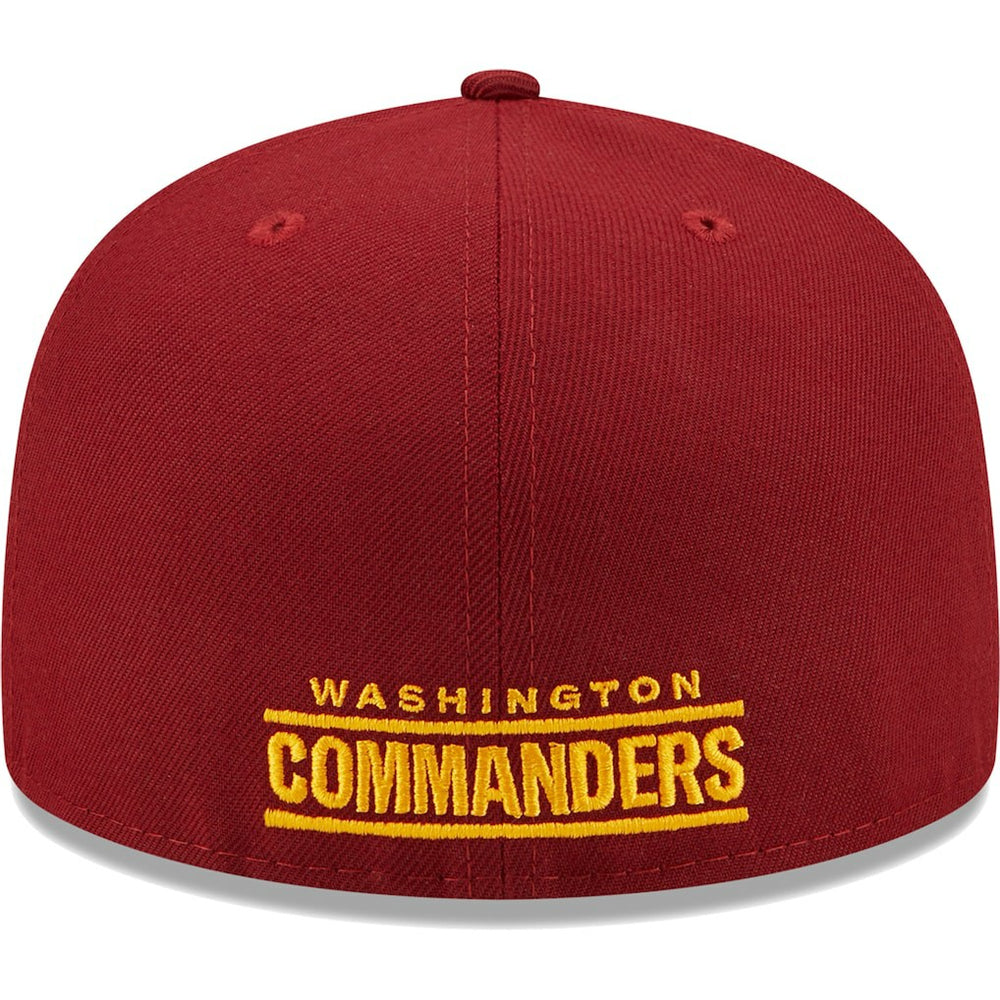 Washington Commanders New Era Flawless 59FIFTY Fitted Hat - Burgundy online