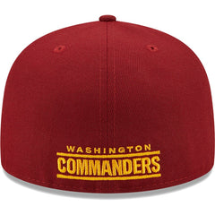 Washington Commanders New Era Flawless 59FIFTY Fitted Hat - Burgundy online