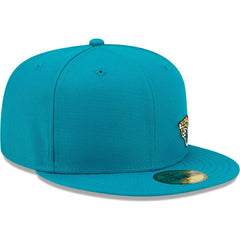 Jacksonville Jaguars New Era Flawless 59FIFTY Fitted Hat - Teal online