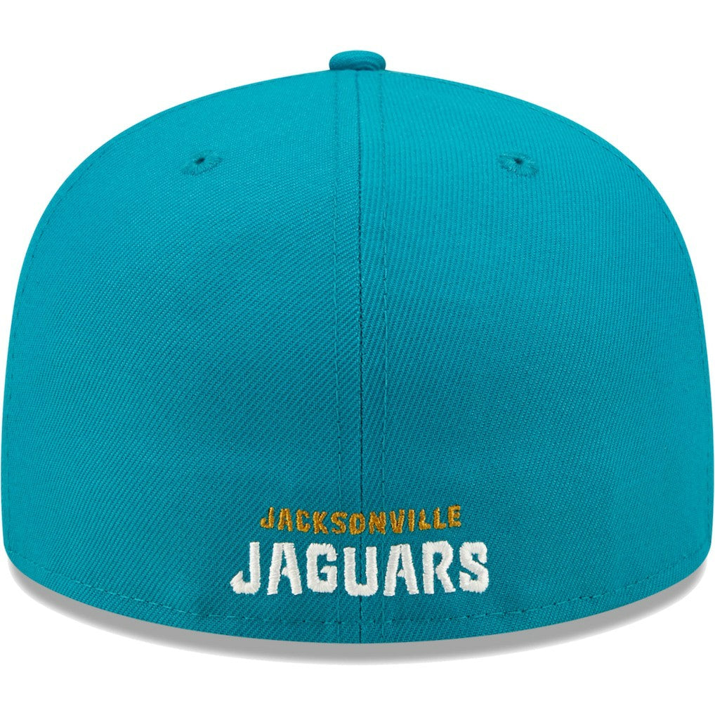 Jacksonville Jaguars New Era Flawless 59FIFTY Fitted Hat - Teal online