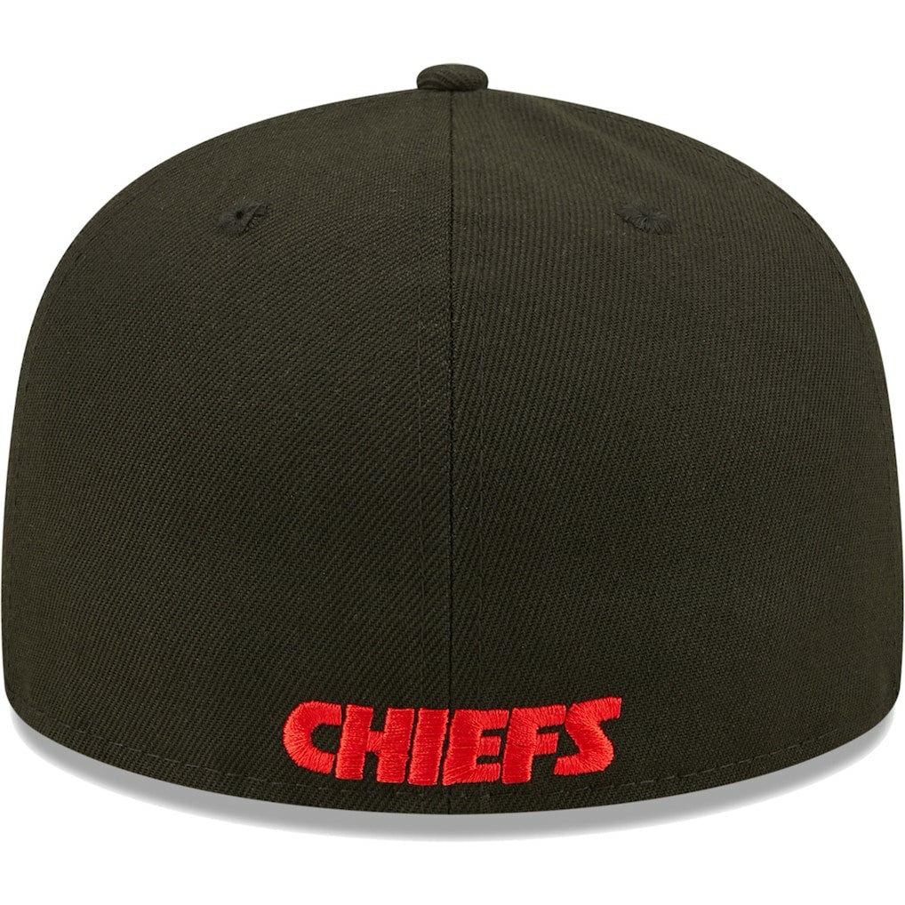 Kansas City Chiefs New Era Flawless 59FIFTY Fitted Hat - Black online