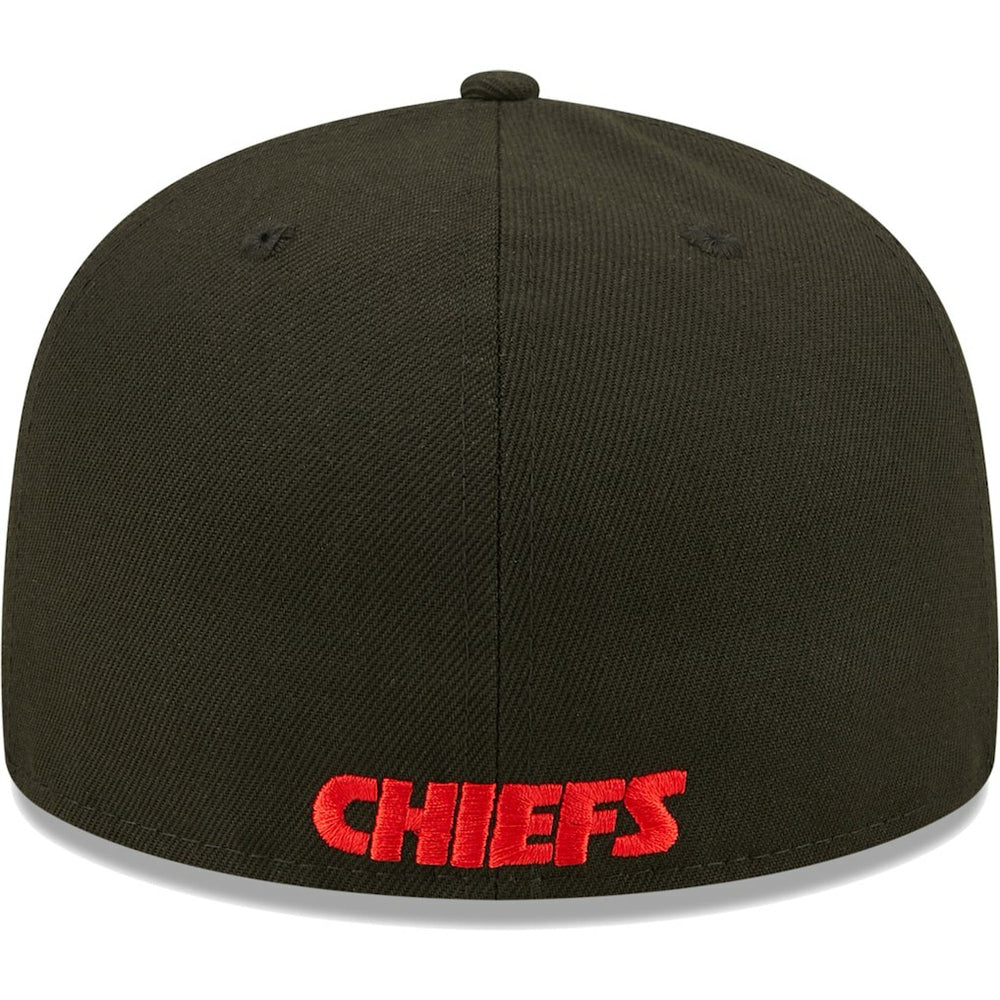Kansas City Chiefs New Era Flawless 59FIFTY Fitted Hat - Black online
