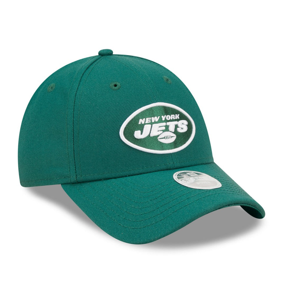 New York Jets New Era Women's Simple 9FORTY Adjustable Hat - Green outlet