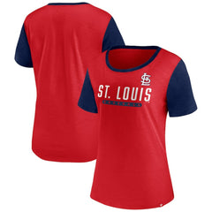St. Louis Cardinals Women's Mound T-Shirt - Red