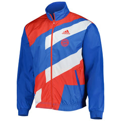 Bayern Munich 2022/23 On-Field Team Logo Anthem Reversible Full-Zip Jacket - Blue | Adidas for sale