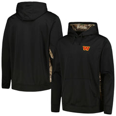 Washington Commanders Dunbrooke Logo Ranger Pullover Hoodie - Black/Realtree Camo on sale