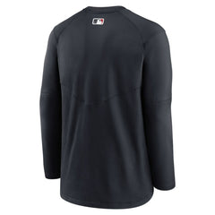 Cleveland Guardians Authentic Collection Logo Performance Long Sleeve T-Shirt - Navy | Nike
