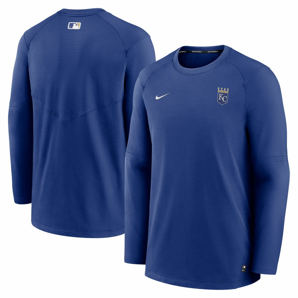 Kansas City Royals Authentic Collection Logo Performance Long Sleeve T-Shirt - Royal | Nike