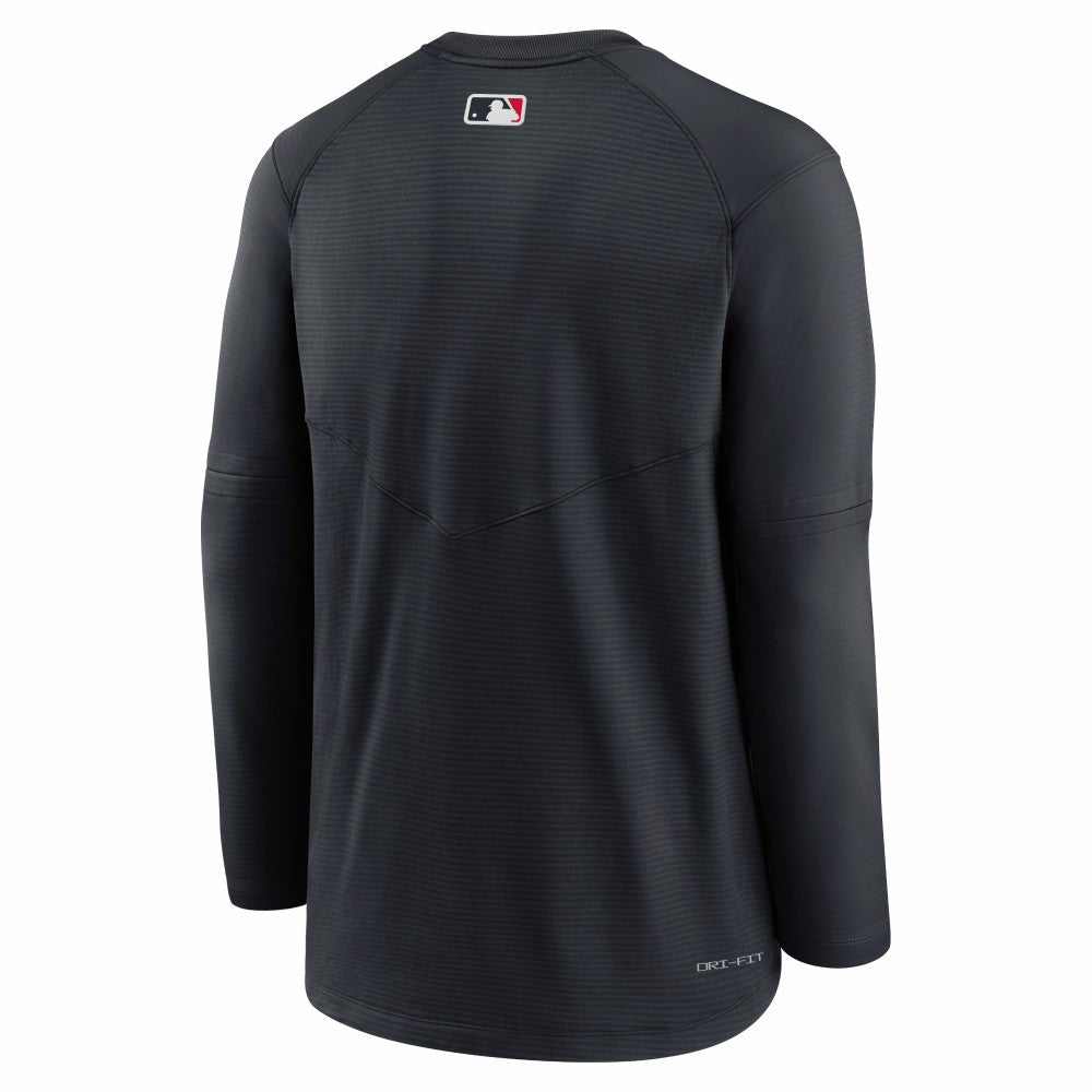 Minnesota Twins Authentic Collection Logo Performance Long Sleeve T-Shirt - Navy | Nike