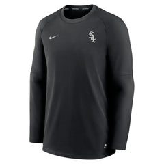 Chicago White Sox Authentic Collection Logo Performance Long Sleeve T-Shirt - Black | Nike