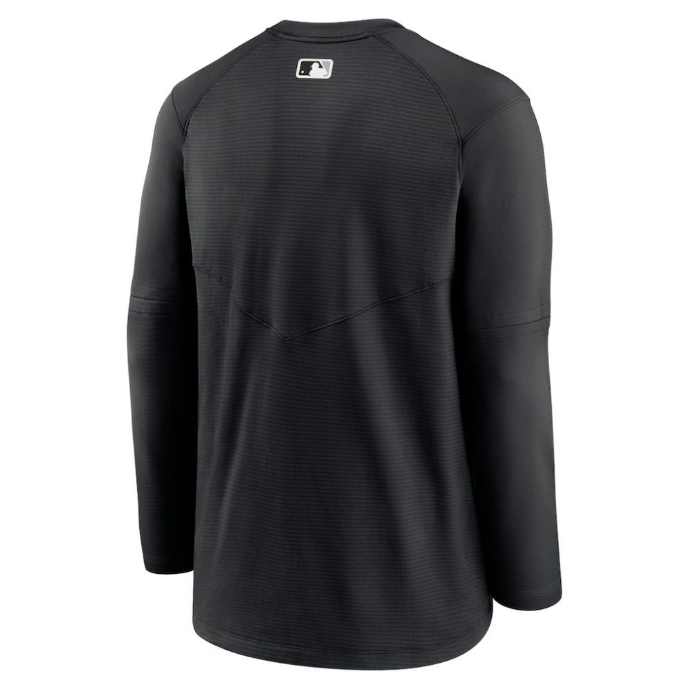 Chicago White Sox Authentic Collection Logo Performance Long Sleeve T-Shirt - Black | Nike