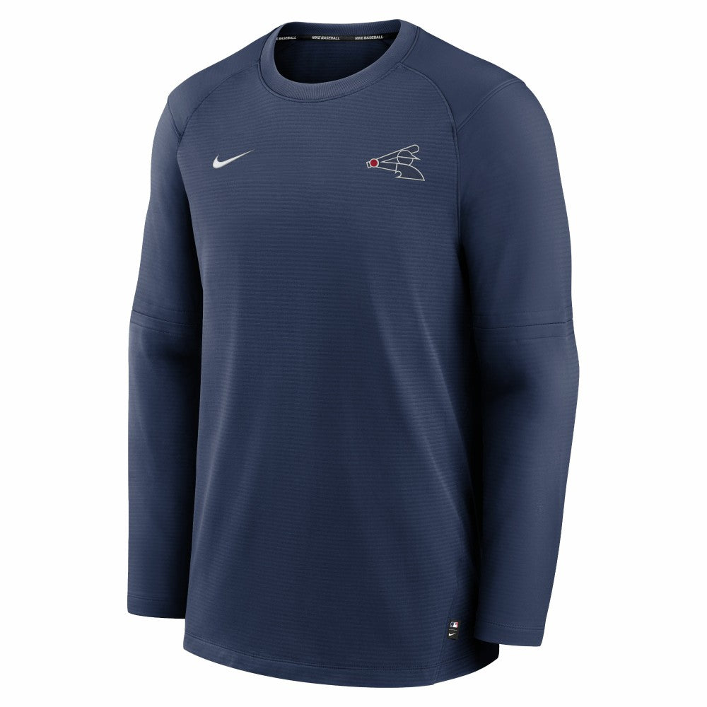 Chicago White Sox Authentic Collection Logo Performance Long Sleeve T-Shirt - Navy | Nike