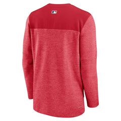 Los Angeles Angels Authentic Collection Game Time Performance Half-Zip Top - Red | Nike