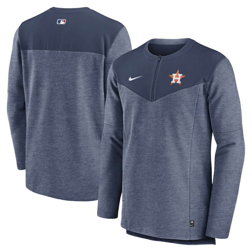 Houston Astros Authentic Collection Game Time Performance Half-Zip Top - Navy | Nike