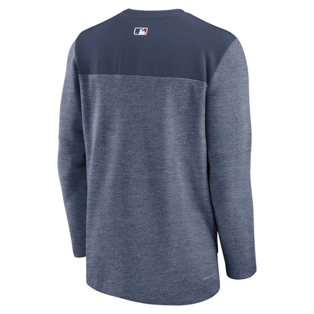 Tampa Bay Rays Authentic Collection Game Time Performance Half-Zip Top - Navy | Nike