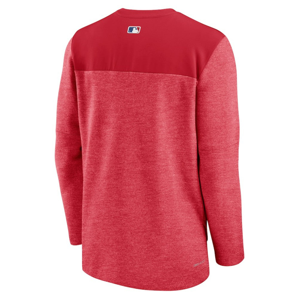 Washington Nationals Authentic Collection Game Time Performance Half-Zip Top - Red | Nike