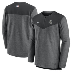 Chicago White Sox Authentic Collection Game Time Performance Half-Zip Top - Black | Nike