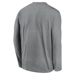 San Francisco Giants Authentic Collection Team Logo Legend Performance Long Sleeve T-Shirt - Heather Gray | Nike