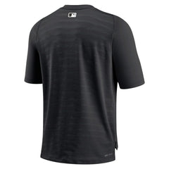 Chicago White Sox Authentic Collection Pregame Raglan Performance V-Neck T-Shirt - Black | Nike