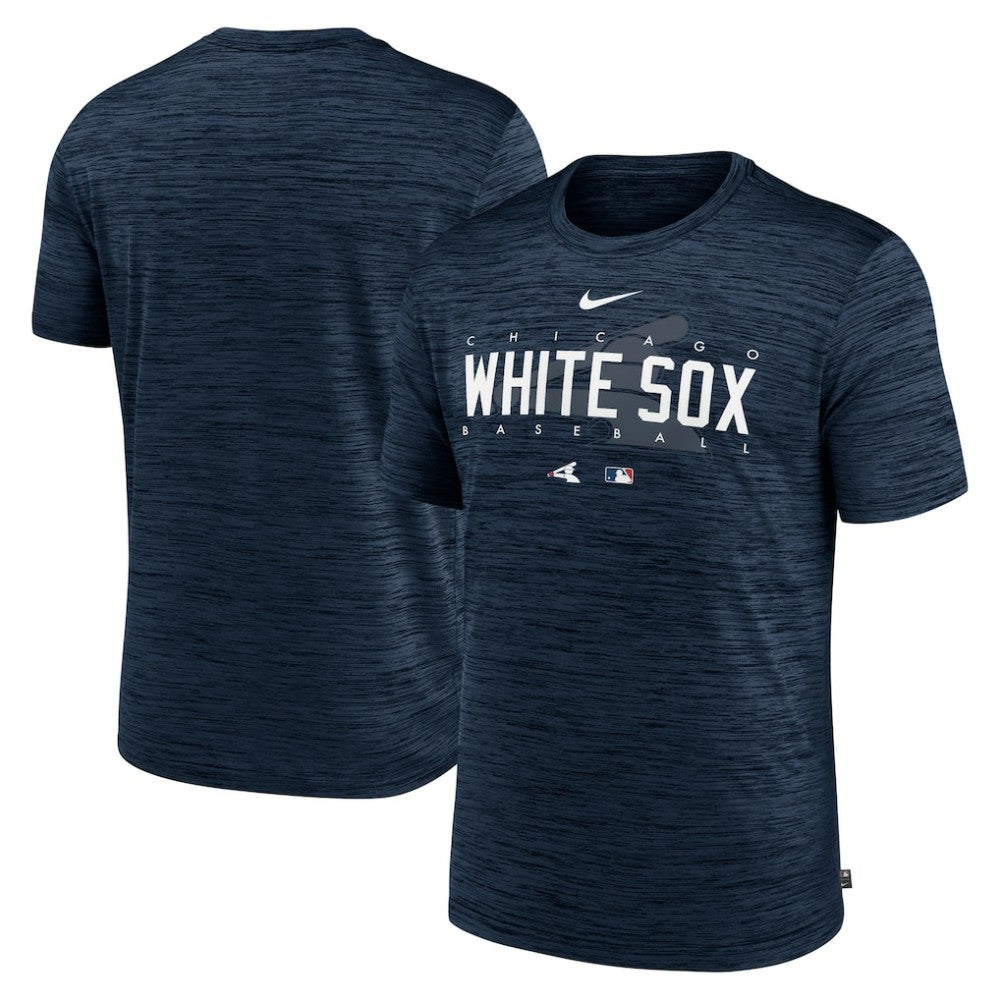 Chicago White Sox Authentic Collection Velocity Performance Practice T-Shirt - Navy | Nike