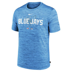 Toronto Blue Jays Authentic Collection Velocity Performance Practice T-Shirt - Powder Blue | Nike
