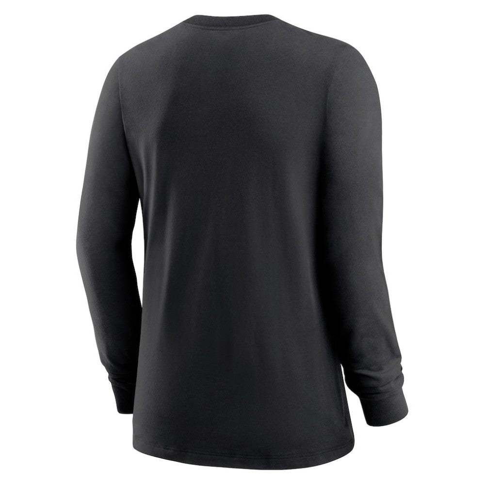 Colorado Rockies Women's Authentic Collection Legend Performance Long Sleeve T-Shirt - Black | Nike