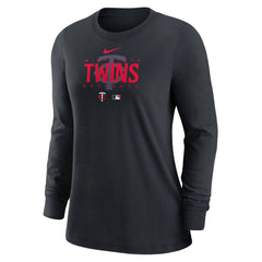 Minnesota Twins Women's Authentic Collection Legend Performance Long Sleeve T-Shirt - | Nike