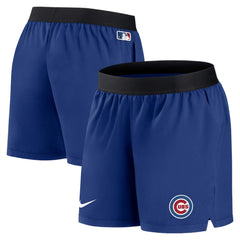 Chicago Cubs Women's Authentic Collection Team Performance Shorts - Royal | Nike