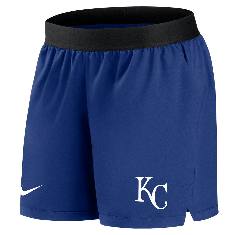 Kansas City Royals Women's Authentic Collection Team Performance Shorts - Royal | Nike