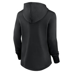 Colorado Rockies Women's Authentic Collection Pregame Performance Pullover Hoodie - Black | Nike