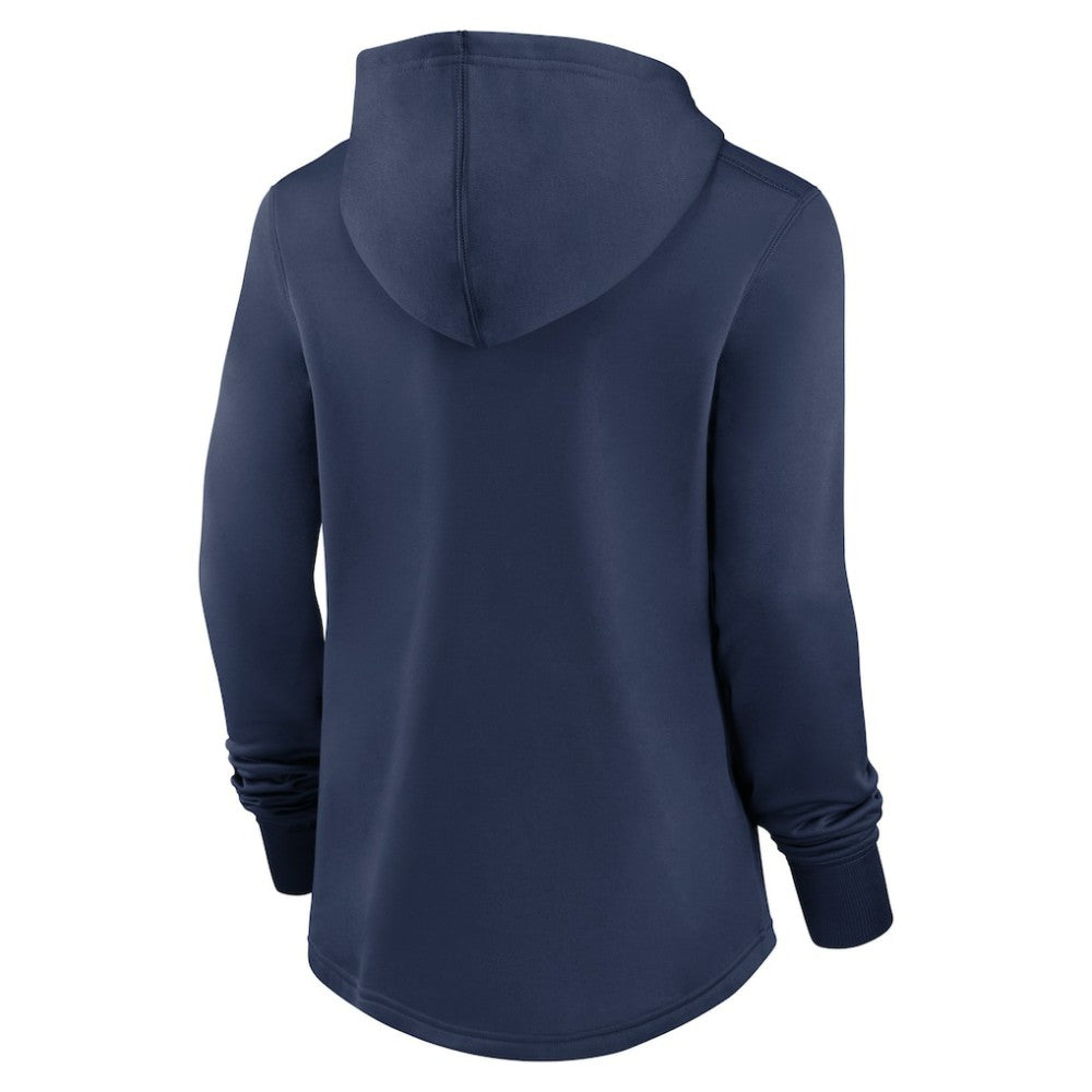 Tampa Bay Rays Women's Authentic Collection Pregame Performance Pullover Hoodie - Navy | Nike