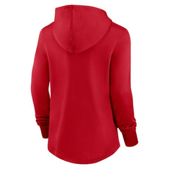 St. Louis Cardinals Women's Authentic Collection Pregame Performance Pullover Hoodie - Red | Nike