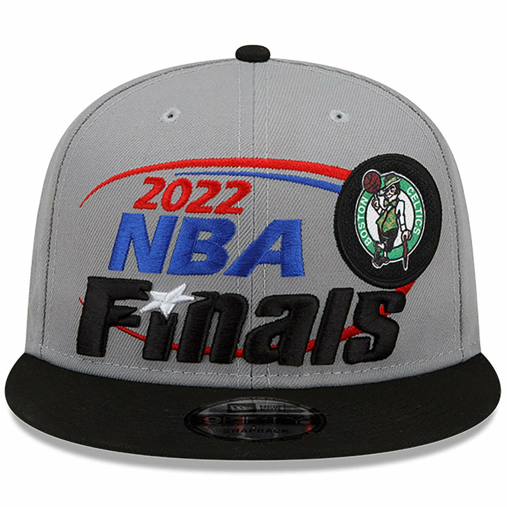 Boston Celtics 2022 Eastern Conference Champions Locker Room 9FIFTY Snapback Adjustable Hat - Gray/Black | New Era discount