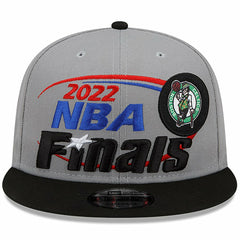 Boston Celtics 2022 Eastern Conference Champions Locker Room 9FIFTY Snapback Adjustable Hat - Gray/Black | New Era discount