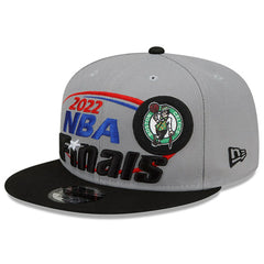 Boston Celtics 2022 Eastern Conference Champions Locker Room 9FIFTY Snapback Adjustable Hat - Gray/Black | New Era discount