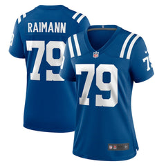 Bernhard Raimann Indianapolis Colts Women's Player Game Jersey - Royal | Nike outlet