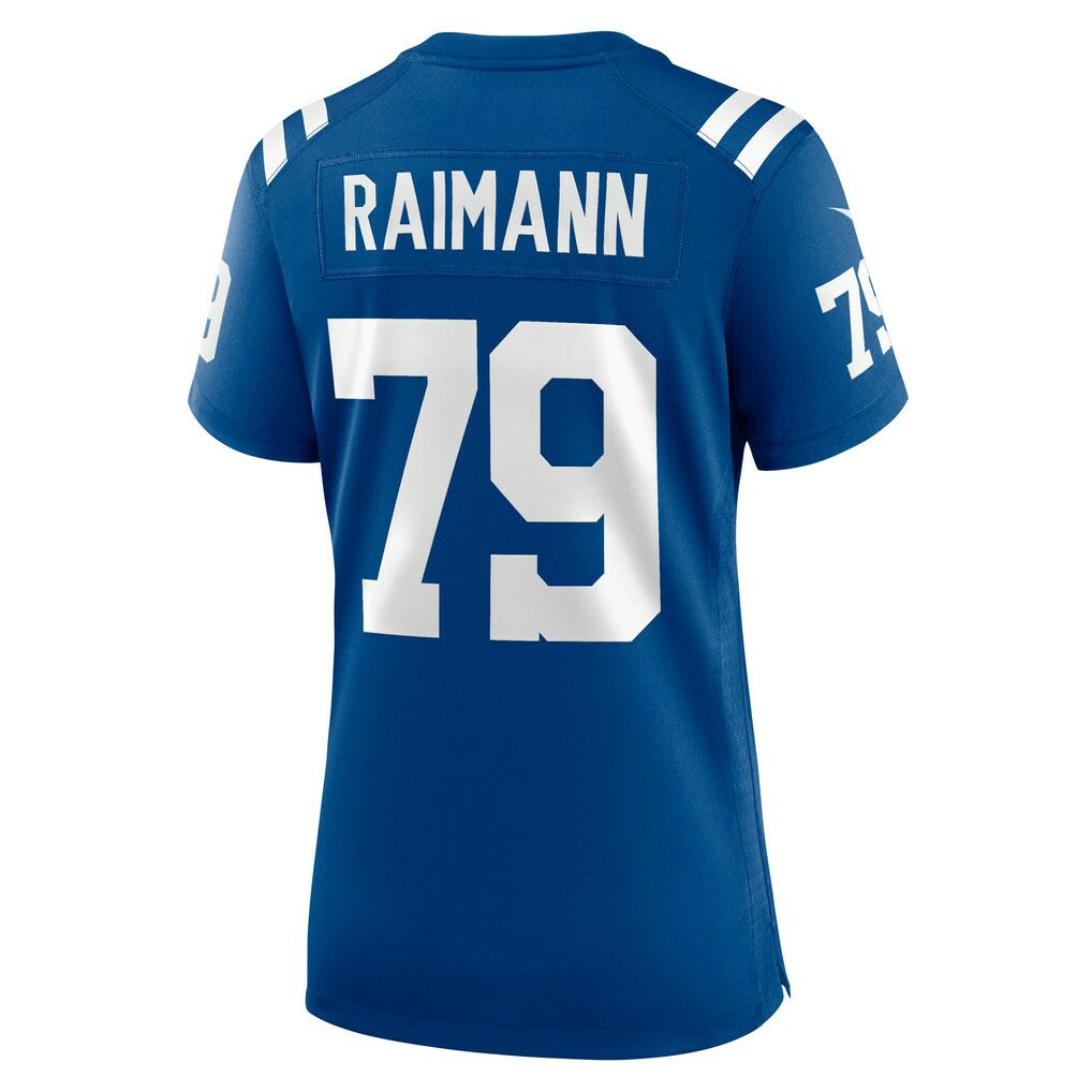 Bernhard Raimann Indianapolis Colts Women's Player Game Jersey - Royal | Nike outlet