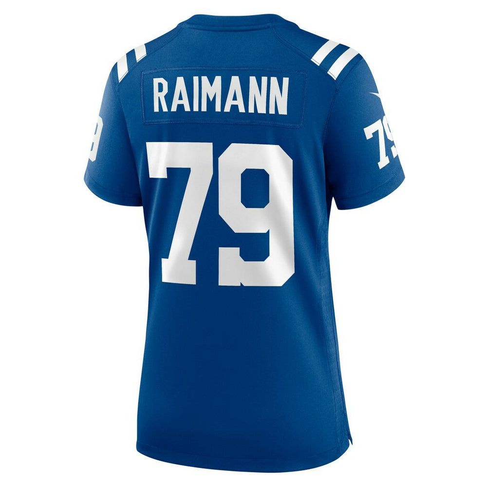 Bernhard Raimann Indianapolis Colts Women's Player Game Jersey - Royal | Nike outlet