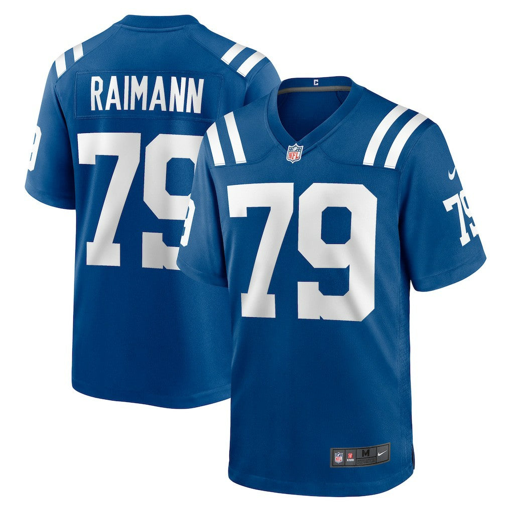 Bernhard Raimann Indianapolis Colts Player Game Jersey - Royal | Nike sale