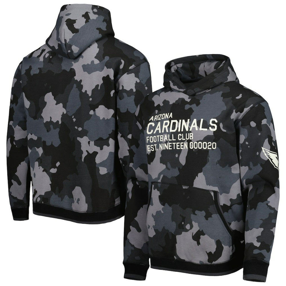 Arizona Cardinals The Wild Collective Camo Pullover Hoodie - Black discount