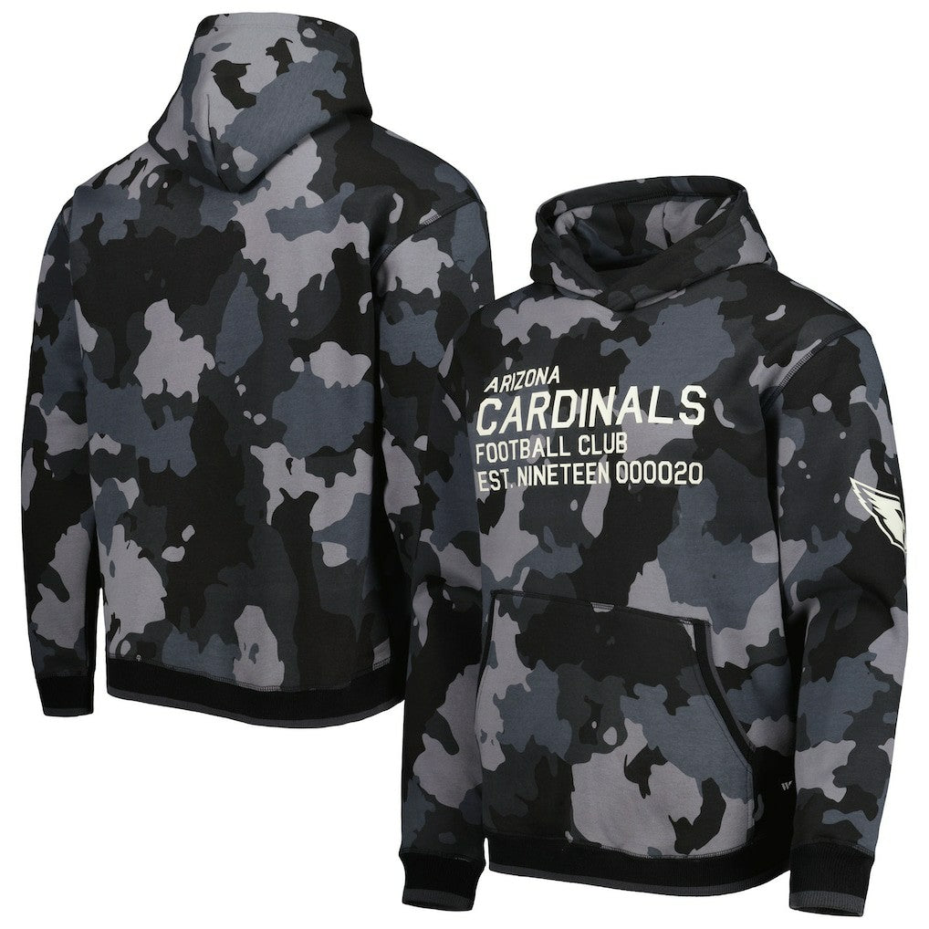 Arizona Cardinals The Wild Collective Camo Pullover Hoodie - Black discount