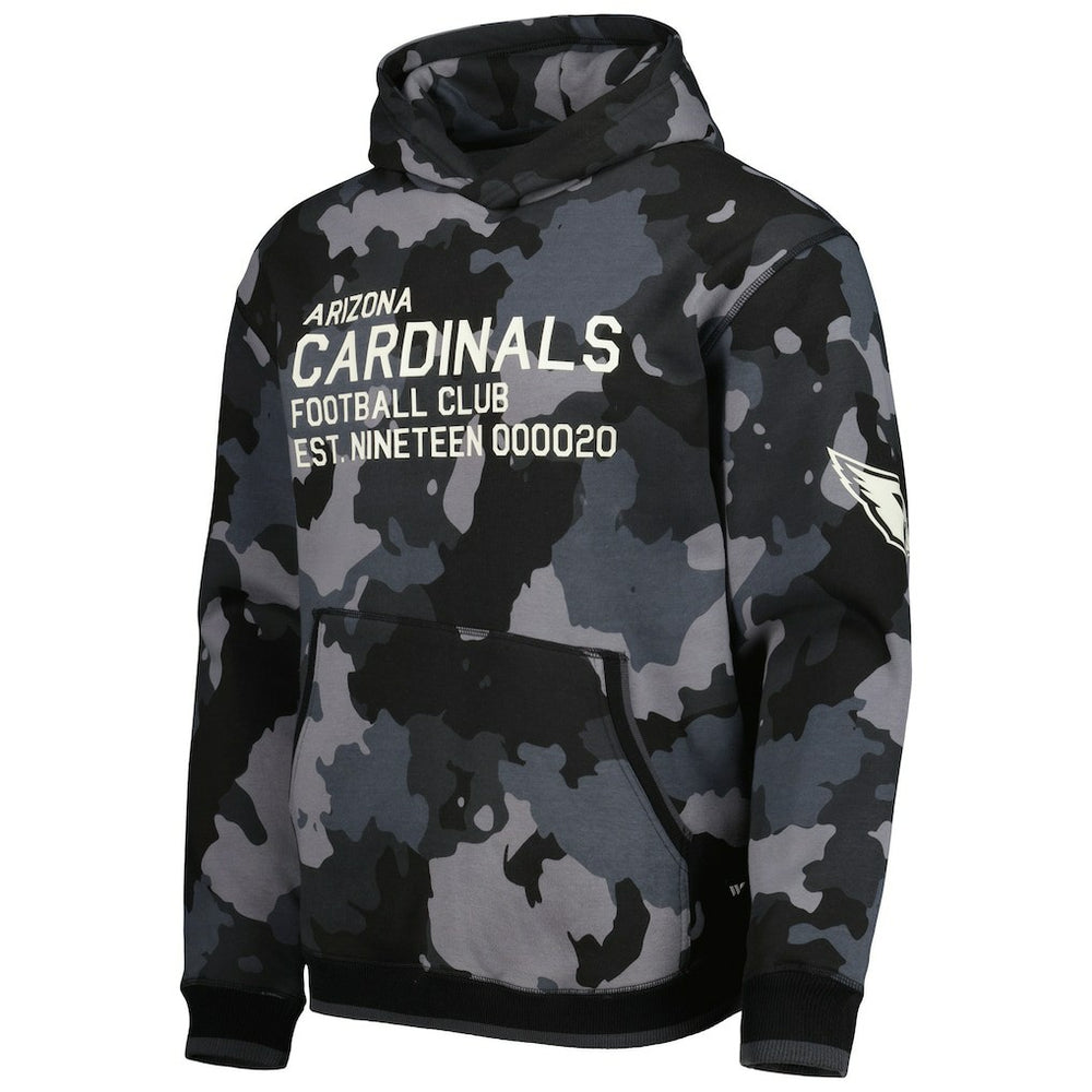Arizona Cardinals The Wild Collective Camo Pullover Hoodie - Black discount