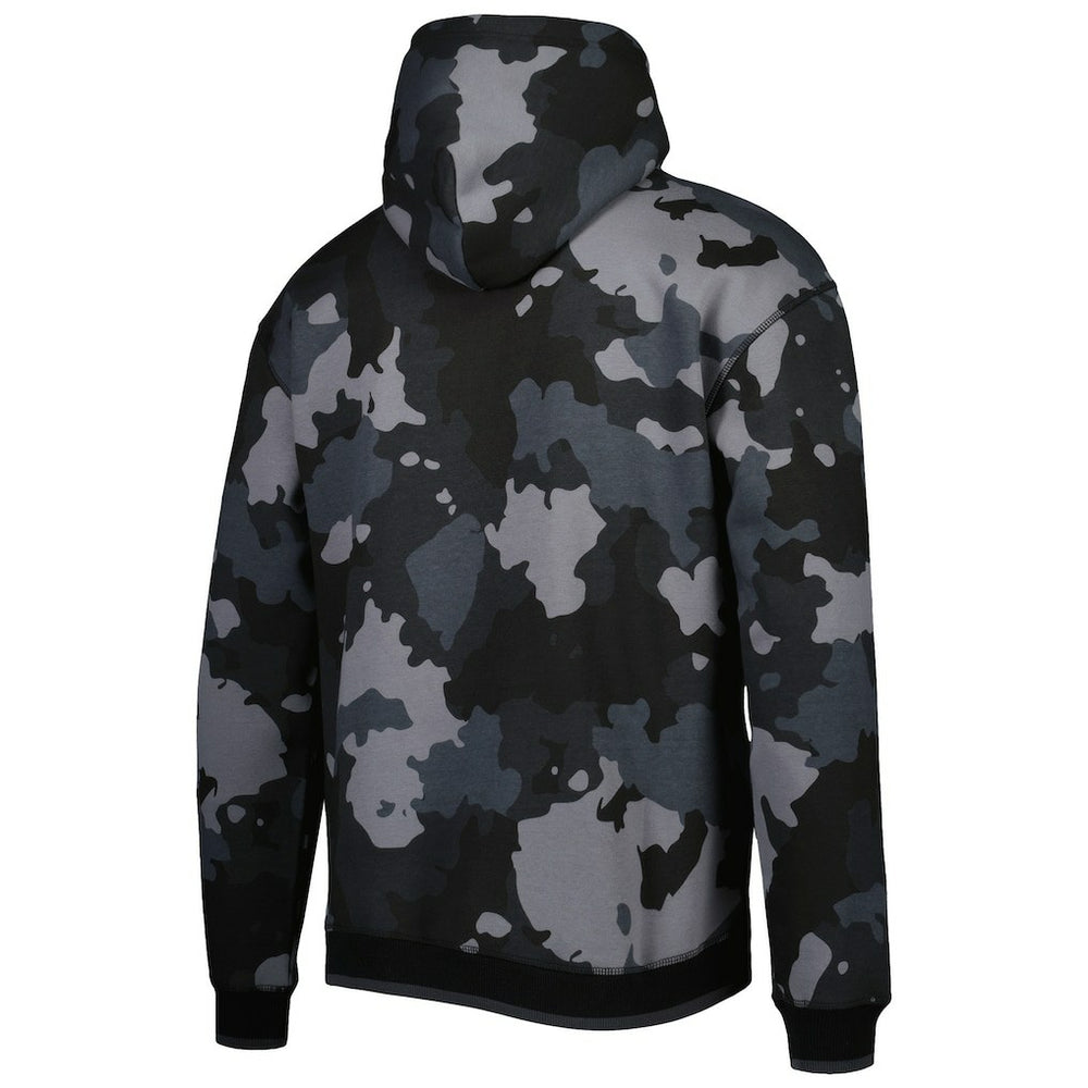 New England Patriots The Wild Collective Camo Pullover Hoodie - Black on sale