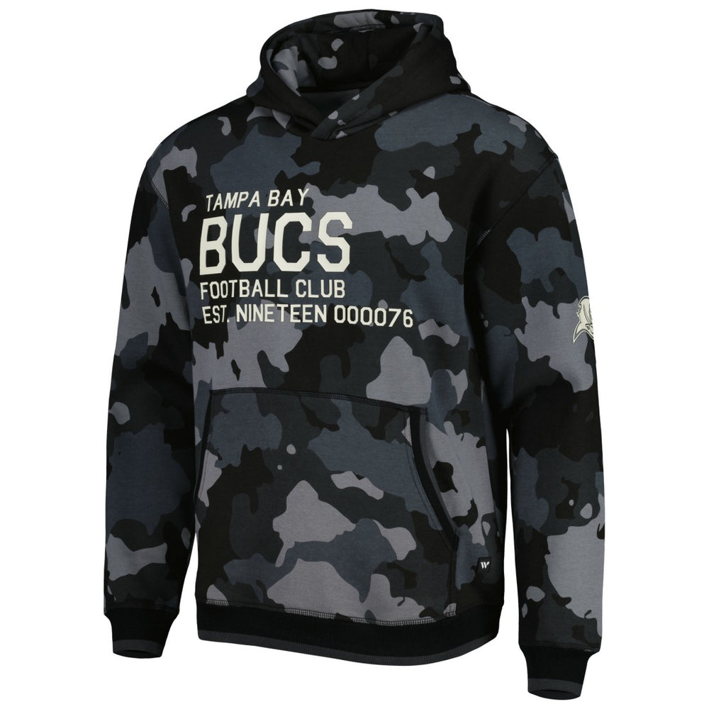 Tampa Bay Buccaneers The Wild Collective Camo Pullover Hoodie - Black cheap