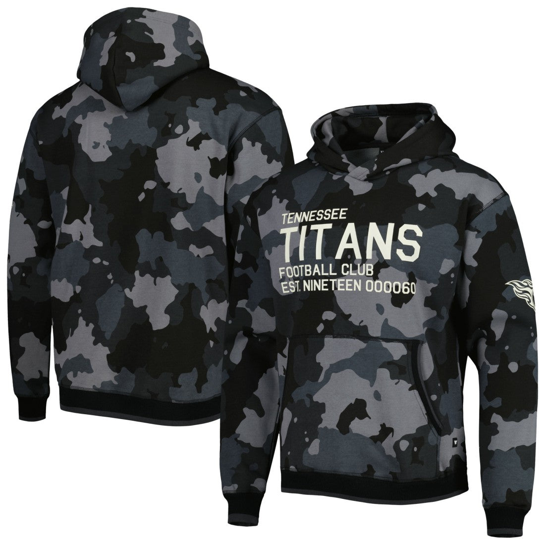 Tennessee Titans The Wild Collective Camo Pullover Hoodie - Black online