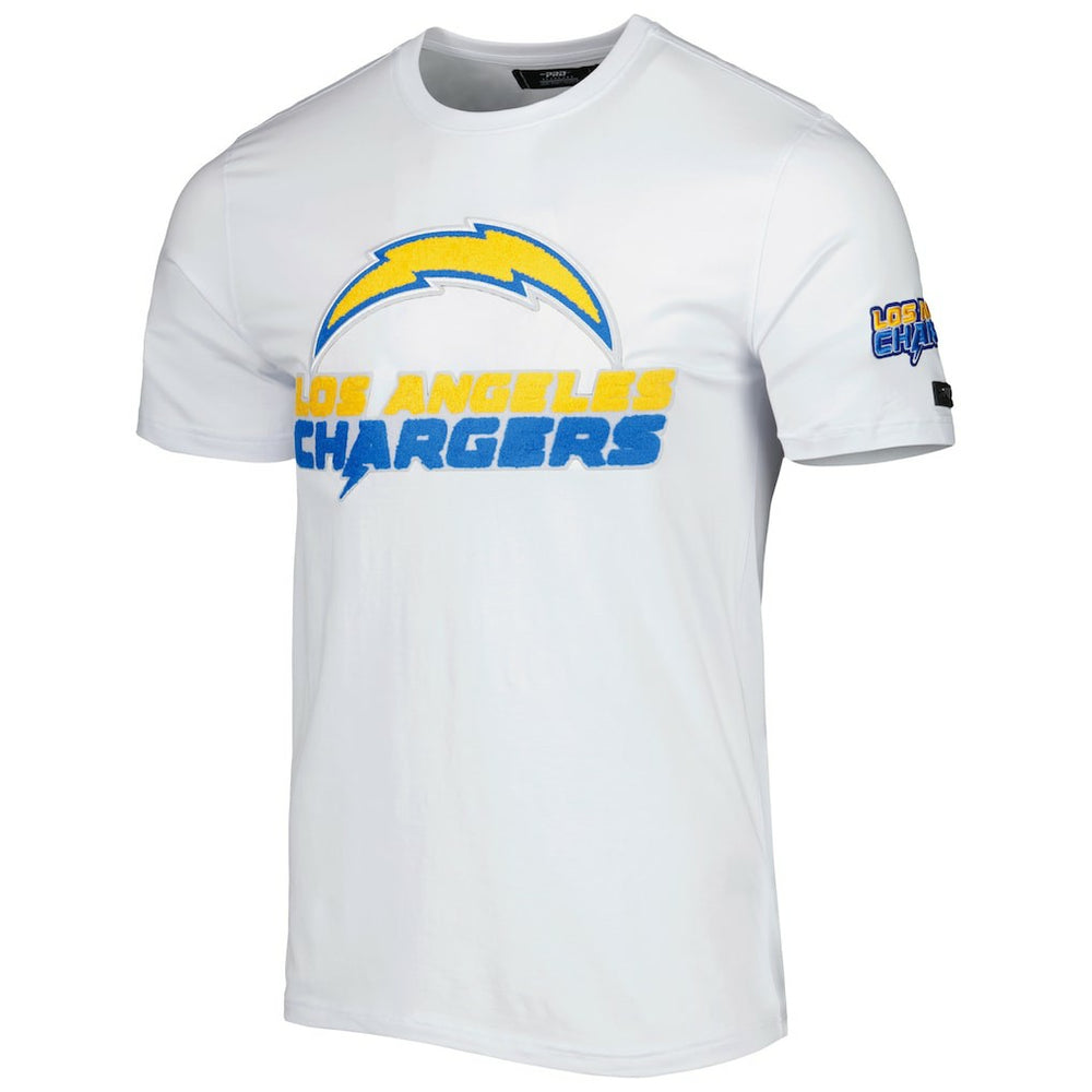 Los Angeles Chargers Pro Standard Mash Up T-Shirt - White sale