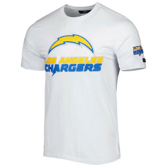 Los Angeles Chargers Pro Standard Mash Up T-Shirt - White sale